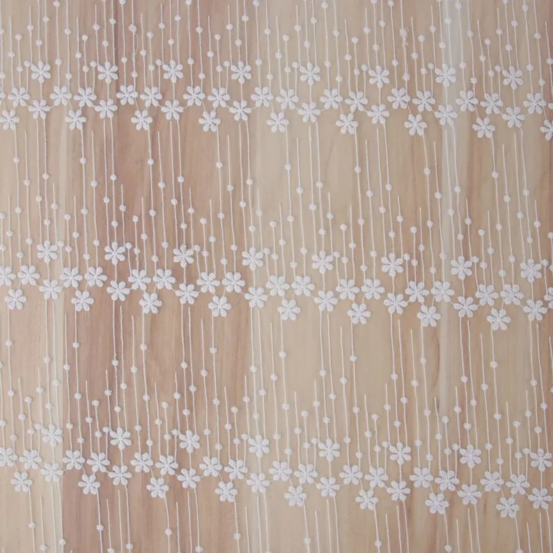 1 yard flower embroidery Lace  - Embroidery Veil incelemesi ve fiyatı