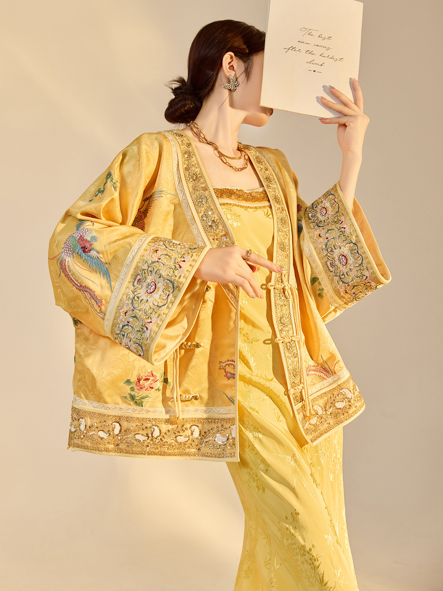 Autumn New Fashion V-neck High - Embroidery Fashion incelemesi ve fiyatı
