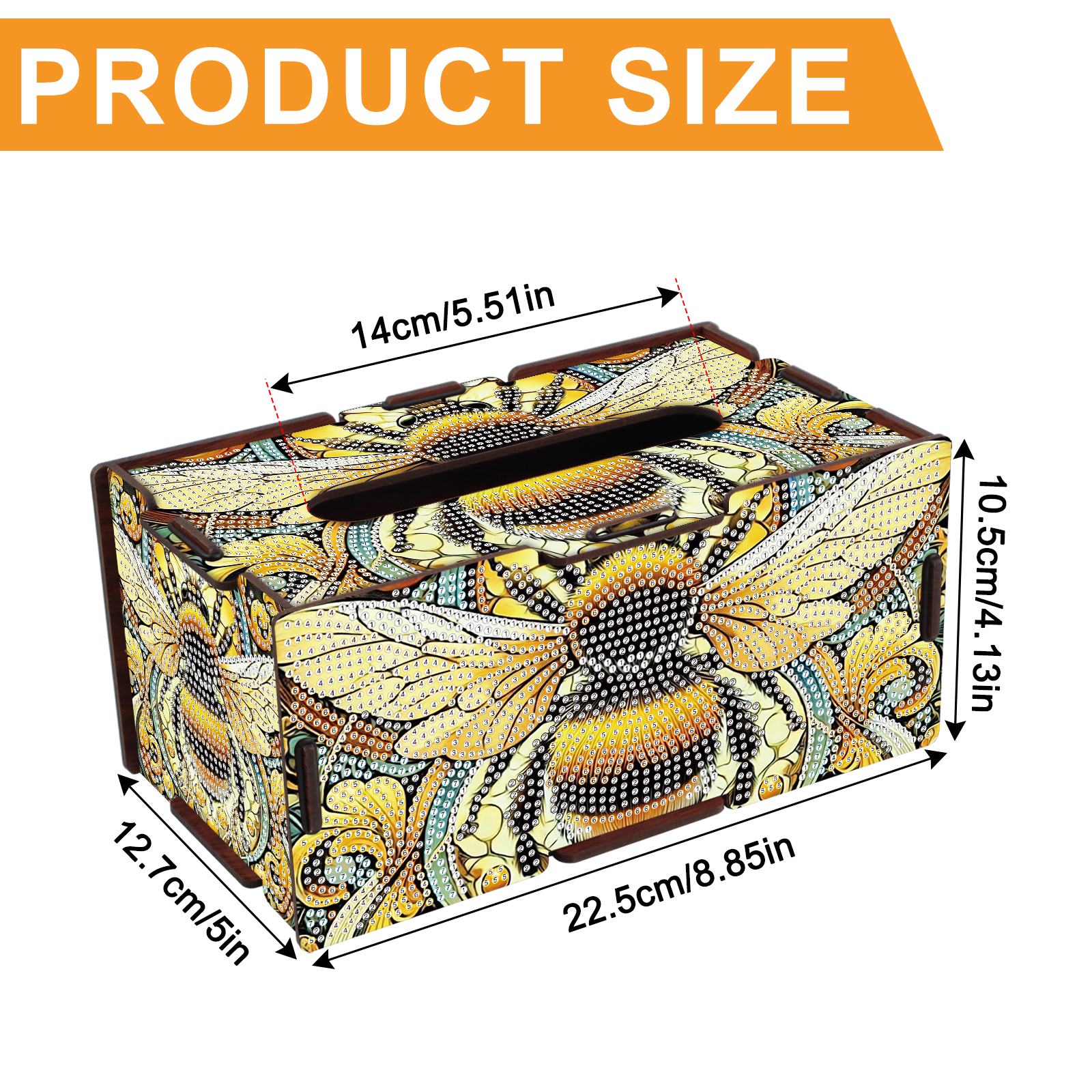 Diamond Art Painting Tissue Bo - Embroidery Gift Ideas incelemesi ve fiyatı