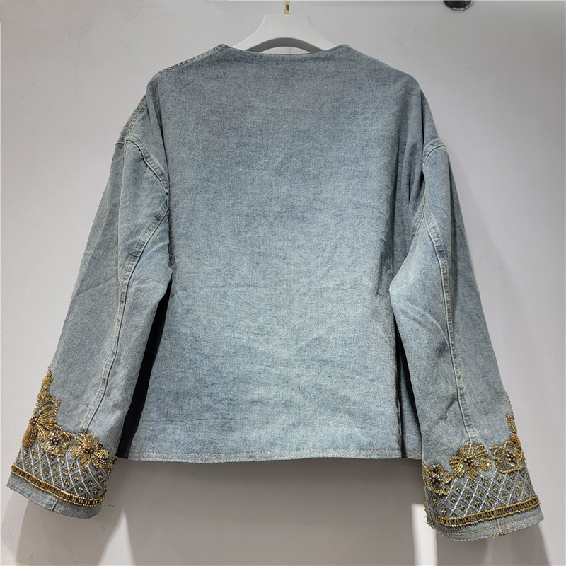 KT Women's Light Blue Denim Ja - Embroidery Gold incelemesi ve fiyatı