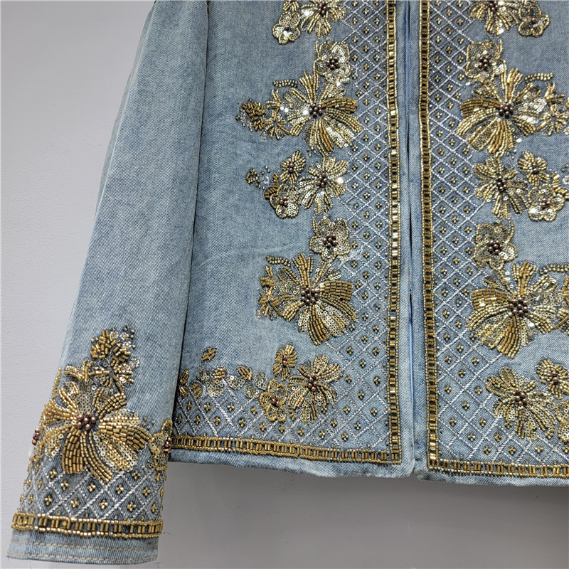 KT Women's Light Blue Denim Ja - Embroidery Gold incelemesi ve fiyatı