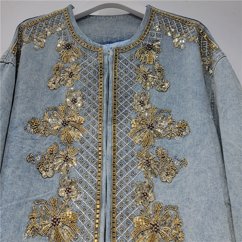 KT Women's Light Blue Denim Ja - Embroidery Gold incelemesi ve fiyatı