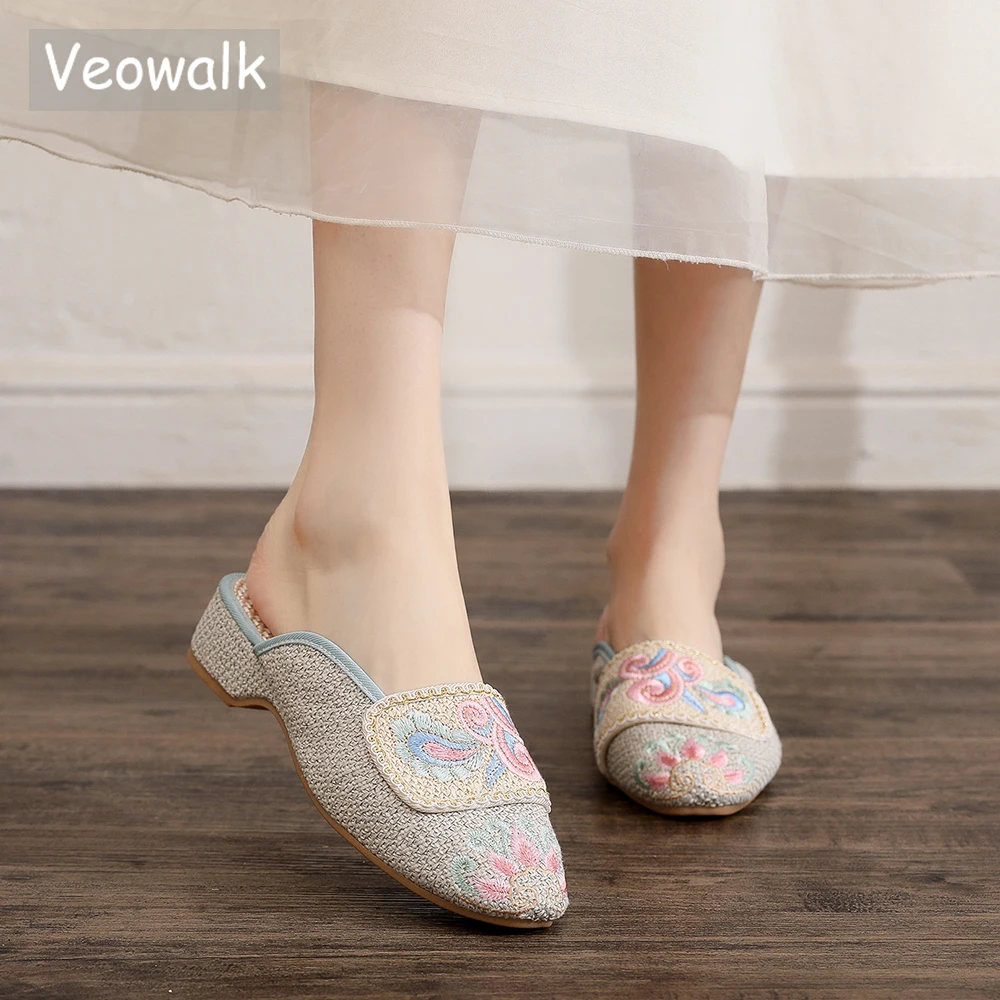 Veowalk New Cotton Fabric Embr - Embroidery Shoes incelemesi ve fiyatı