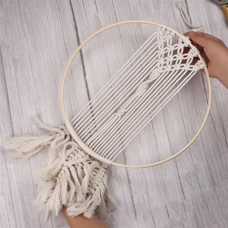 1/5Pcs 8-33cm Wooden DIY Handm - Embroidery Hooping incelemesi ve fiyatı